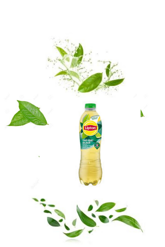 Boisson au Thé vert glacé saveur citron vert menthe LIPTON x6